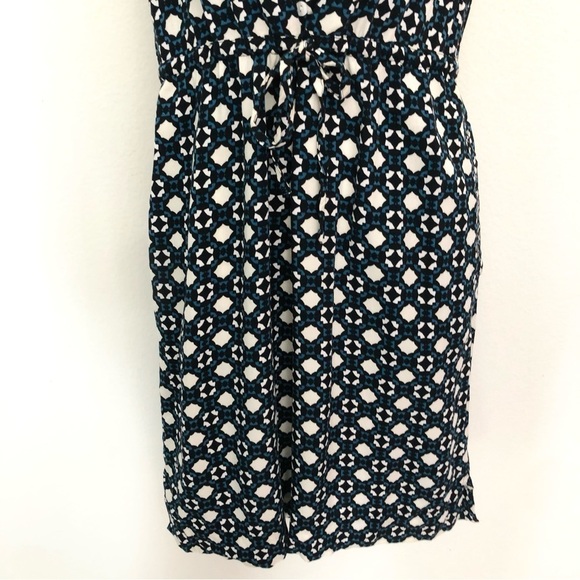 LOFT Sleeveless Geometric Print Dress - Picture 10 of 16